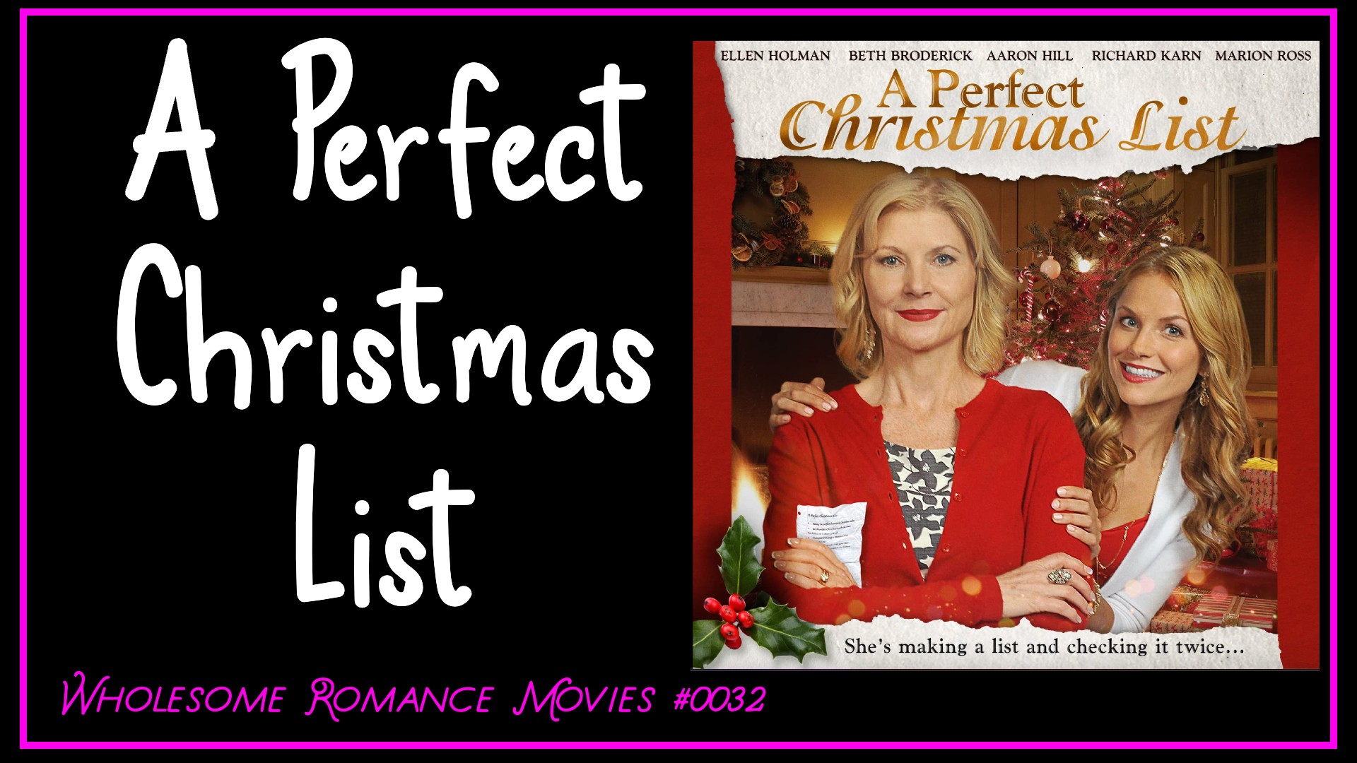 A Perfect Christmas List (2014) WRM Review