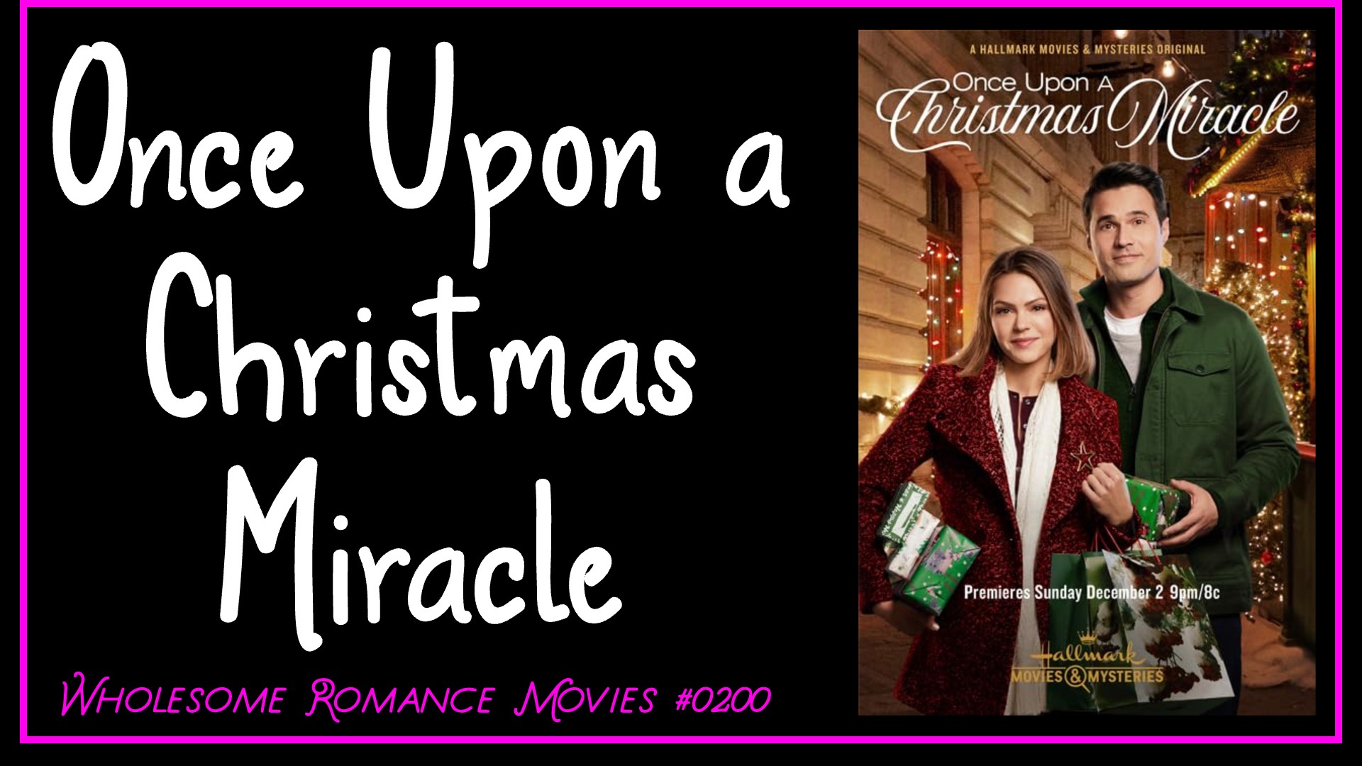 Once Upon a Christmas Miracle (2018) WRM Review