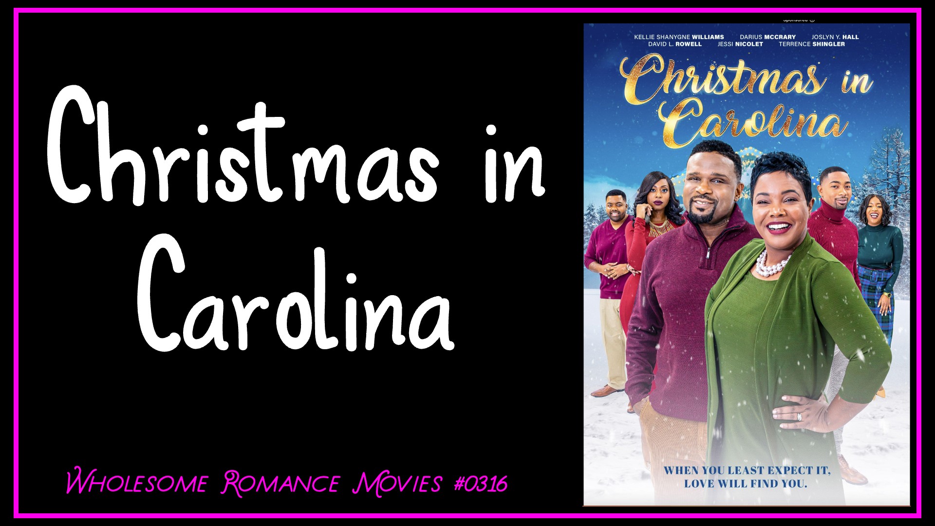 Christmas in Carolina (2020) WRM Review